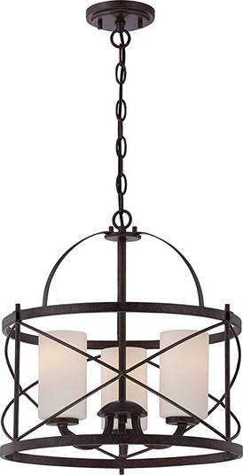 Ginger Three Light Pendant in Old Bronze (72|605337)
