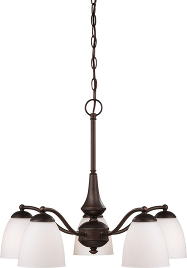Patton Five Light Chandelier in Prairie Bronze (72|605143)