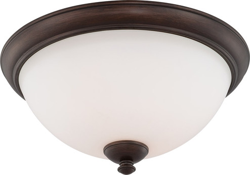 Patton Three Light Flush Mount in Prairie Bronze (72|605141)
