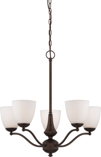 Patton Five Light Chandelier in Prairie Bronze (72|605135)