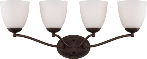 Patton Four Light Vanity in Prairie Bronze (72|605134)
