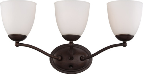 Patton Three Light Vanity in Prairie Bronze (72|605133)