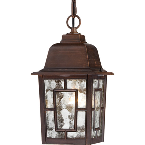 Banyan One Light Hanging Lantern in Rustic Bronze (72|604932)