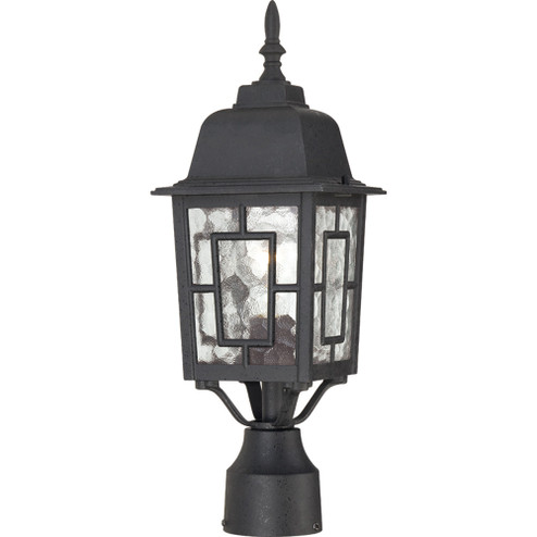 Banyan One Light Post Lantern in Textured Black (72|604929)