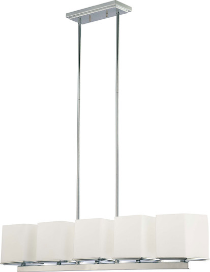 Bento Five Light Chandelier in Polished Chrome (72|604091)
