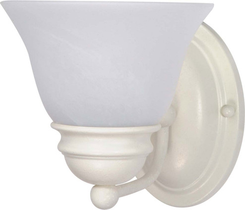 Empire One Light Vanity in Textured White (72|60352)