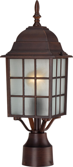 One Light Post Lantern in Rustic Bronze (72|603483)
