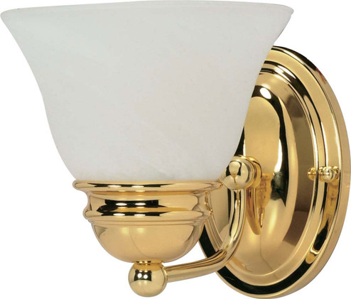 Empire One Light Vanity in Polished Brass (72|60348)