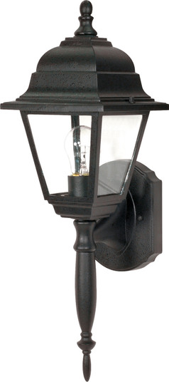 Briton One Light Wall Lantern in Textured Black (72|603455)