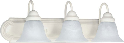 Ballerina Three Light Vanity in Textured White (72|60333)