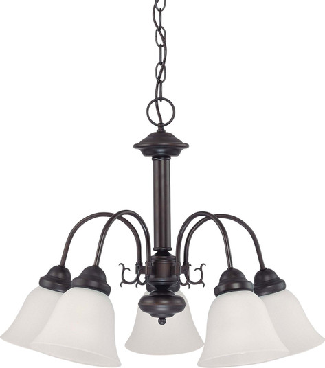 Ballerina Five Light Chandelier in Mahogany Bronze (72|603141)