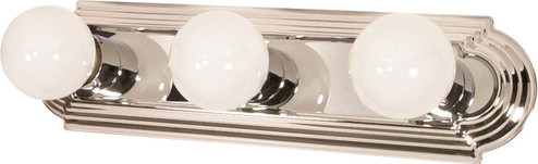 Three Light Vanity in Polished Chrome (72|60296)