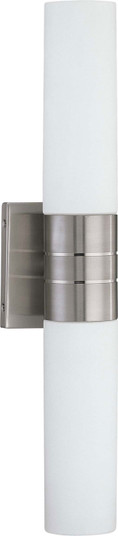 Link Two Light Wall Sconce in Brushed Nickel (72|602936) Link Two Light Wall Sconce in Brushed Nickel (72|602936)