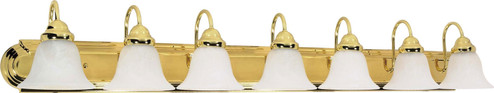 Ballerina Seven Light Vanity in Polished Brass (72|60293)