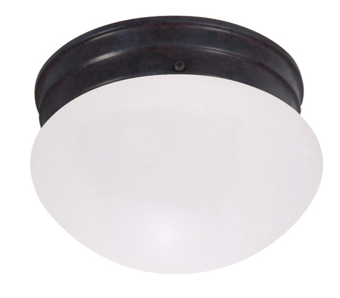 Flush Mounts One Light Flush Mount in Mahogany Bronze (72|602641)