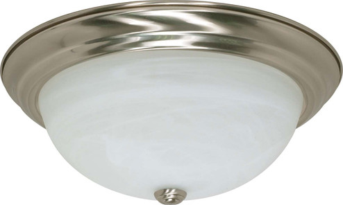 Three Light Flush Mount in Brushed Nickel (72|60199)