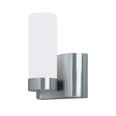 Wave One Light Wall Sconce in Brush Nickel (185|8900BNSO)
