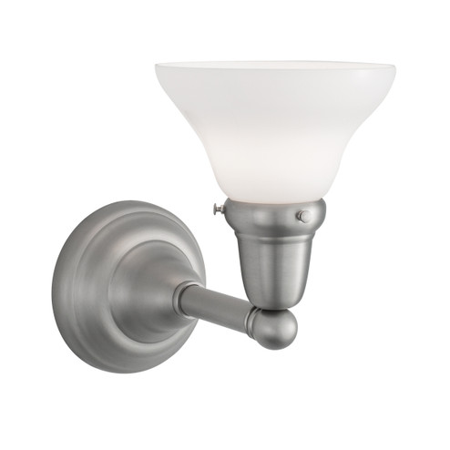 Coventry One Light Wall Sconce in Brush Nickel (185|8124BNSO)