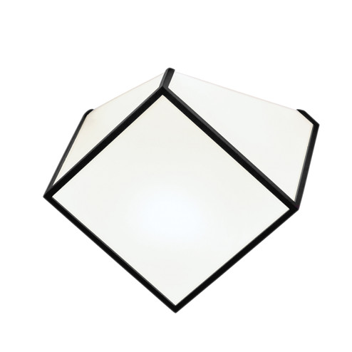 Cubist One Light Flush Mount in Matte Black (185|5397MBMA)