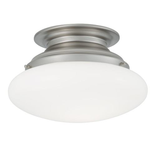 Clayton One Light Flush Mount in Brush Nickel (185|5370BNSO)