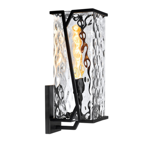 Waterfall One Light Wall Sconce in Matte Black (185|1250MBCW)