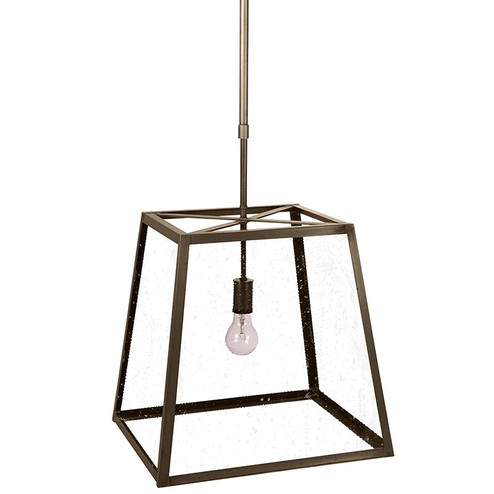 Foyer One Light Hanging Lantern in Dark Antique Brass (196|ST1216DABMEDSMG)