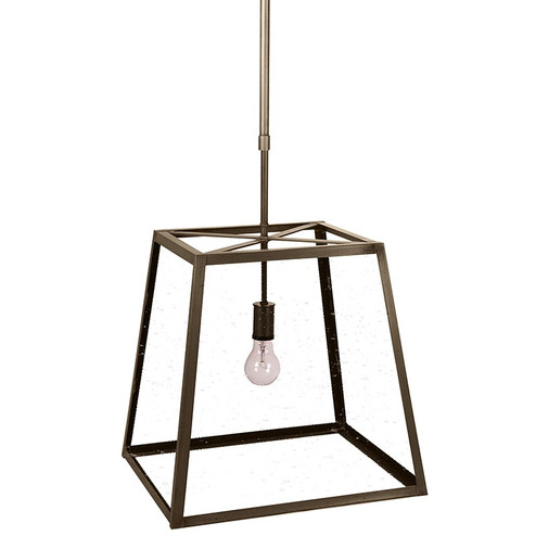 Foyer One Light Hanging Lantern in Dark Antique Brass (196|ST1216DABMEDCSG)