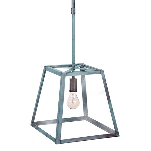 Foyer One Light Hanging Lantern in Verdi Gris (196|ST0812VGMEDCLR)