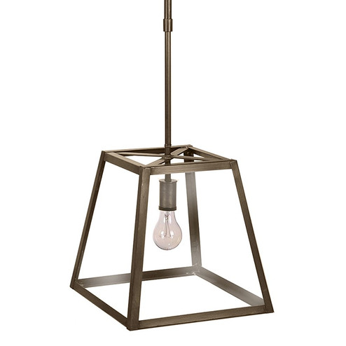 Foyer One Light Hanging Lantern in Dark Antique Brass (196|ST0812DABMEDCLR)