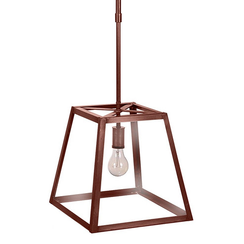 Foyer One Light Hanging Lantern in Antique Copper (196|ST0812ACMEDCLR)