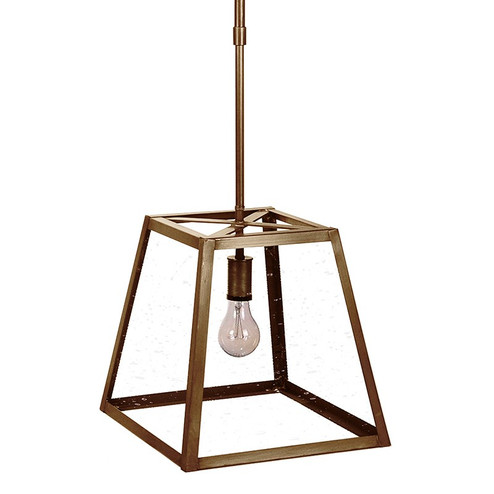 Foyer One Light Hanging Lantern in Antique Brass (196|ST0812ABMEDCSG)