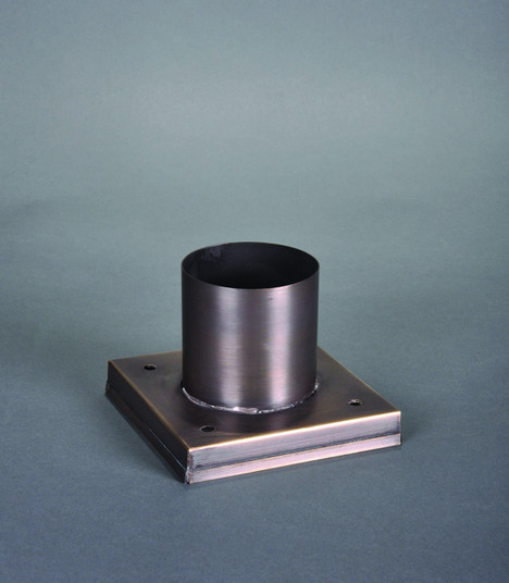 Access Pier Mount Box in Antique Brass (196|PM01AB)