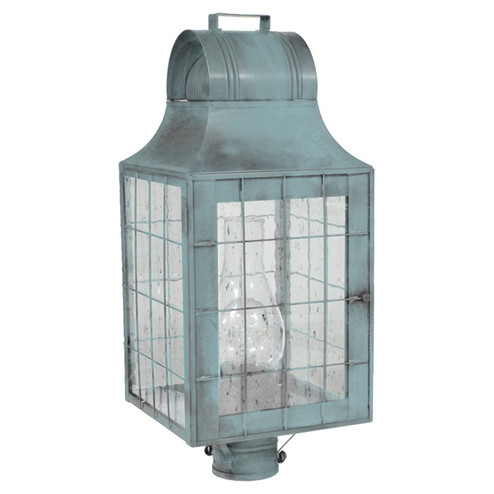Livery One Light Post Mount in Verdi Gris (196|9253VGCIMCSG)