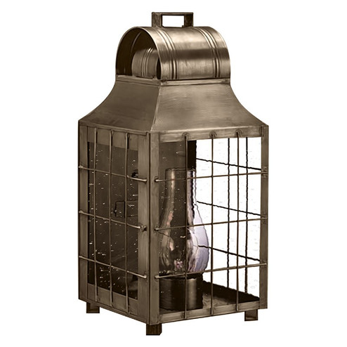 Livery One Light Wall Mount in Dark Antique Brass (196|9251DABCIMCSG)