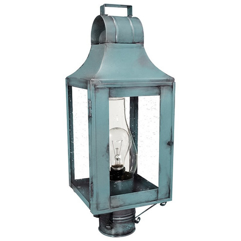 Livery One Light Post Mount in Verdi Gris (196|9033VGCIMCSG)