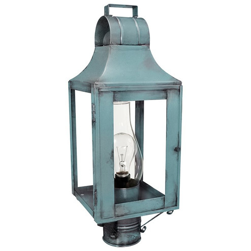 Livery Two Light Post Mount in Verdi Gris (196|9033VGCIMCLR)
