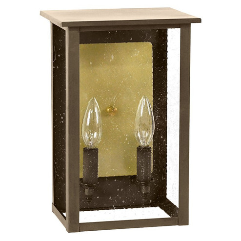 Ashford Two Light Wall Lantern in Dark Antique Brass (196|8991RDABLT2SMGBR85)