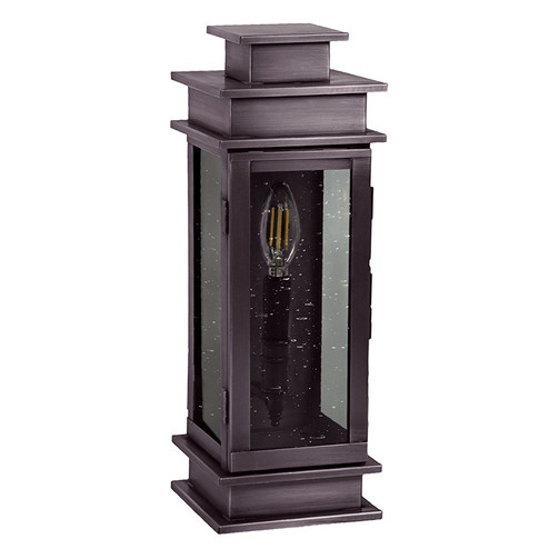 Empire One Light Wall Mount in Dark Brass (196|8911DBLT1CSG)
