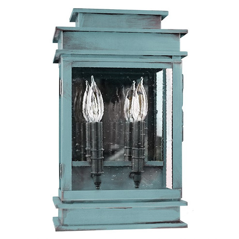 Empire Two Light Wall Mount in Verdi Gris (196|8811VGLT2CSGPM)