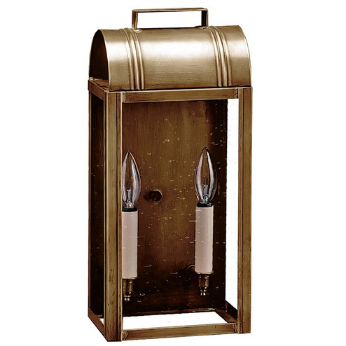Livery Two Light Wall Mount in Antique Brass (196|8031ABLT2CSG)