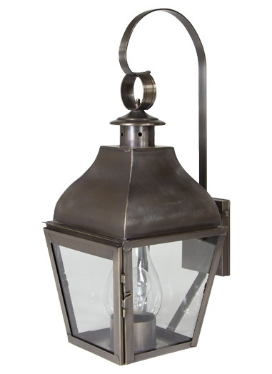 Stanfield One Light Wall Mount in Dark Antique Brass (196|7637DABCIMCLR)