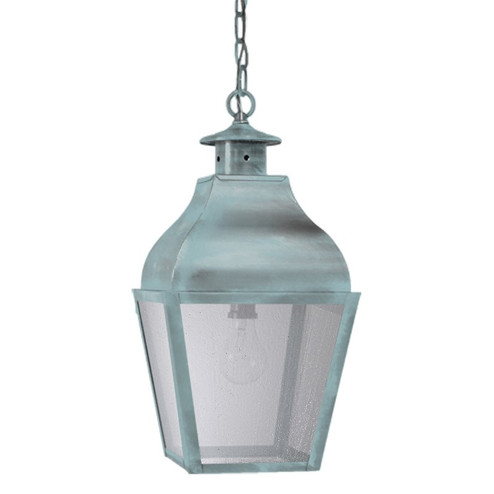 Stanfield One Light Hanging Lantern in Verdi Gris (196|7632VGMEDSMG)