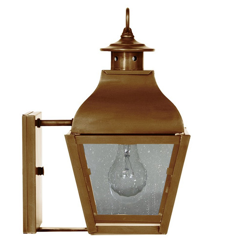 Stanfield One Light Wall Mount in Antique Brass (196|7611ABMEDSMG)