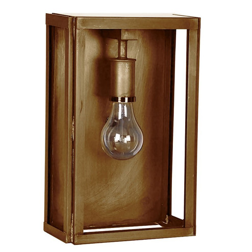 Midtown One Light Wall Mount in Antique Brass (196|7511ABMEDCLR)