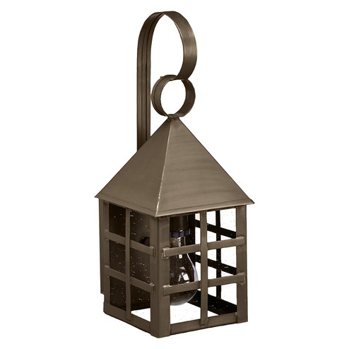 York One Light Wall Mount in Dark Antique Brass (196|7111DABMEDCSG)