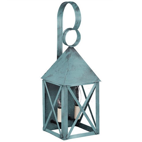 York Two Light Wall Mount in Verdi Gris (196|7031VGLT2CSG)