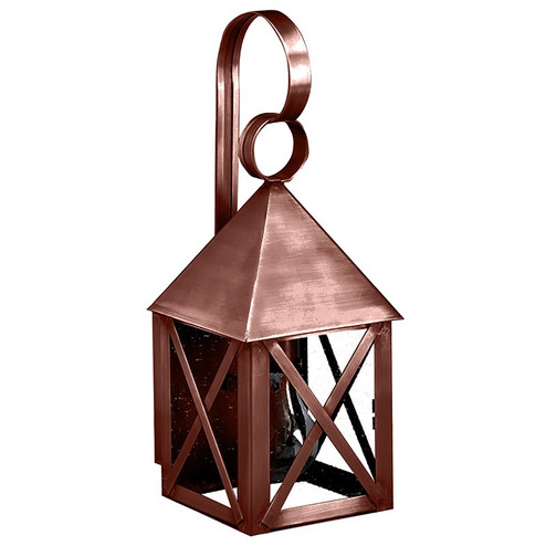 York One Light Wall Mount in Antique Copper (196|7011ACMEDCSG)
