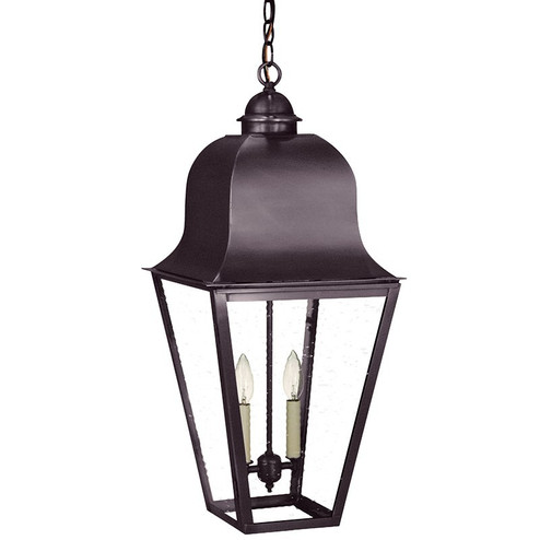 Imperial Two Light Hanging Lantern in Dark Brass (196|6422DBLT2CSG)