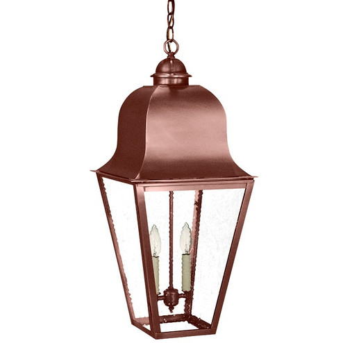 Imperial Two Light Hanging Lantern in Antique Copper (196|6422ACLT2SMG)