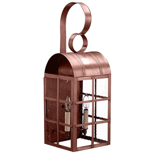 Adams Two Light Wall Mount in Antique Copper (196|6151ACLT2SMG)